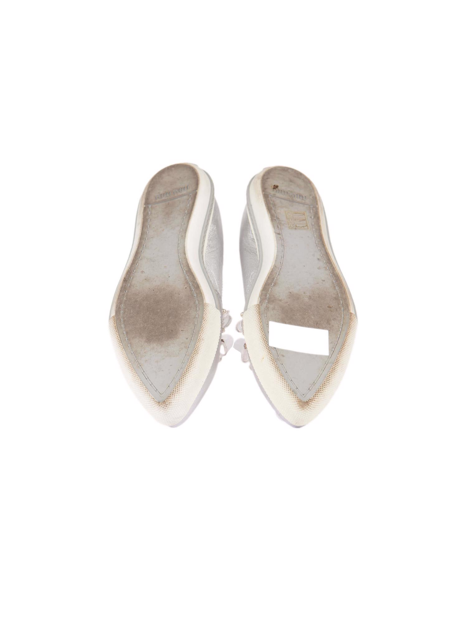 Bayan Gümüş MIU MIU SNEAKER