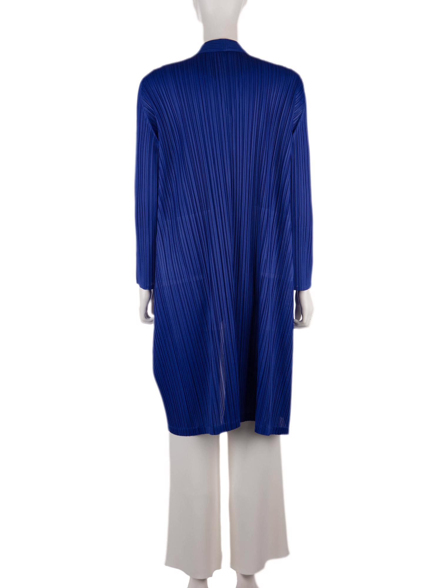 Bayan Mavi ISSEY MIYAKE PLEATS PLEASE CEKET