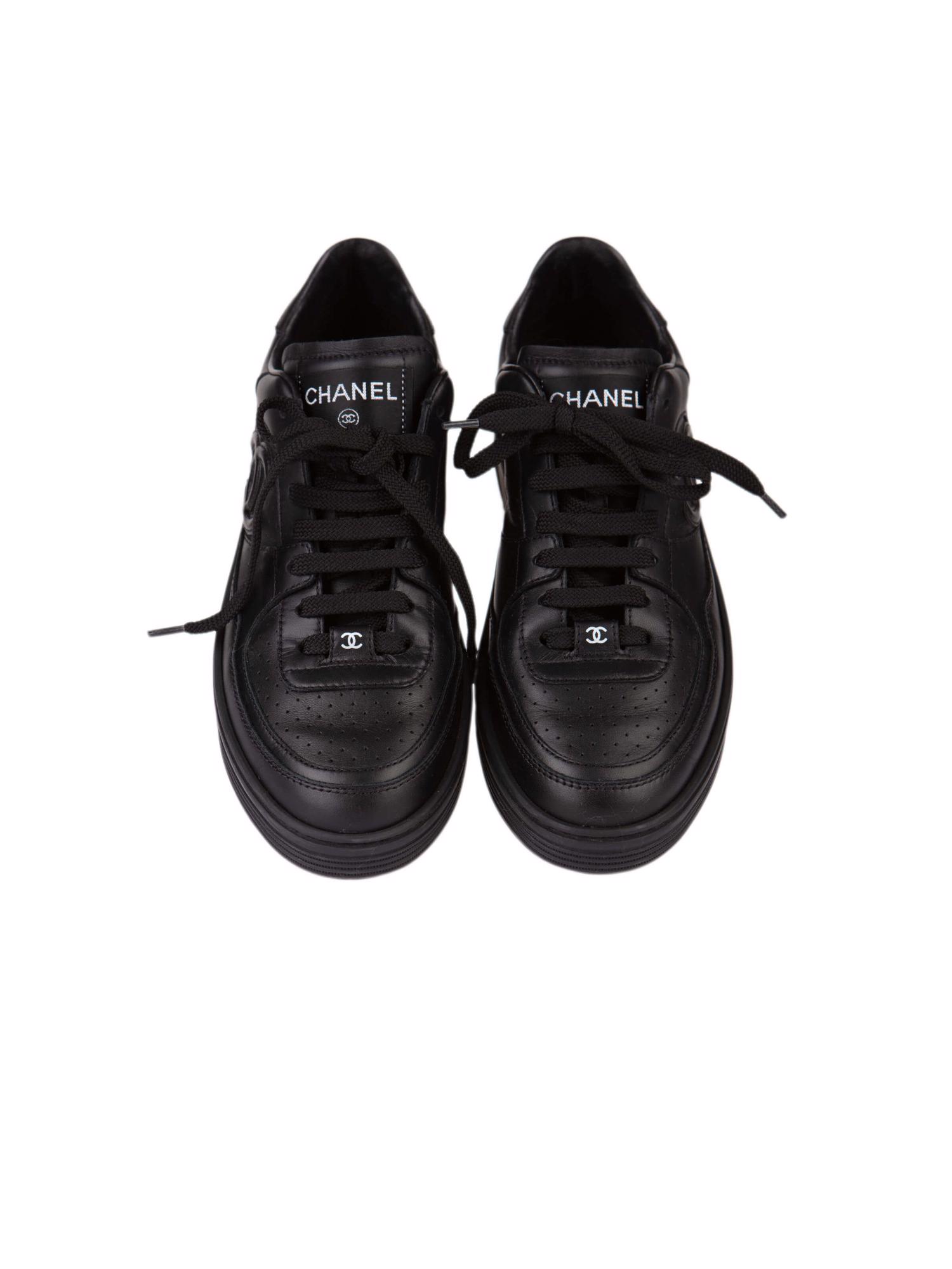 Bayan Siyah CHANEL SNEAKER