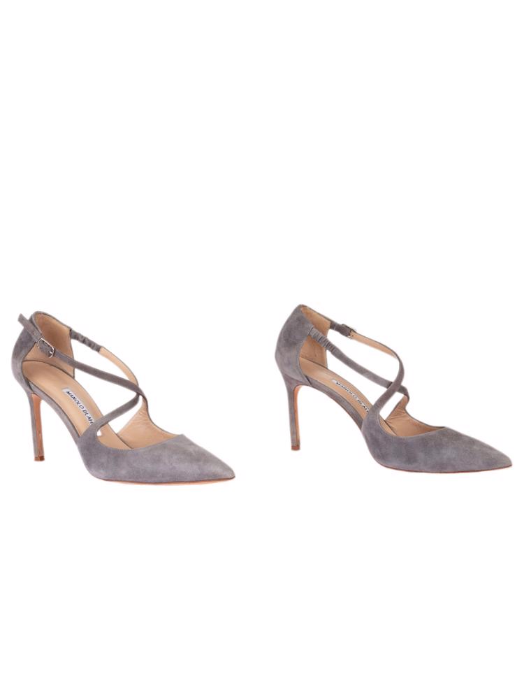 Bayan Gri MANOLO BLAHNIK AYAKKABI