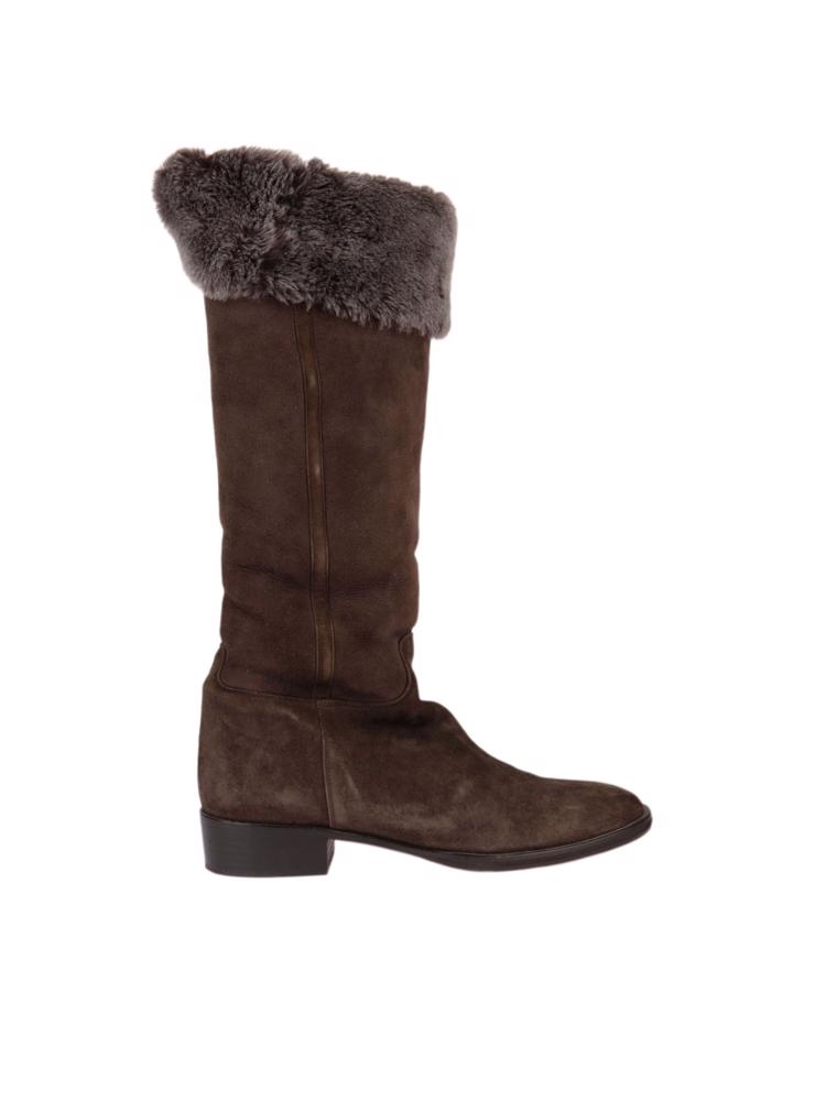 Bayan Kahve MAX MARA ÇİZME