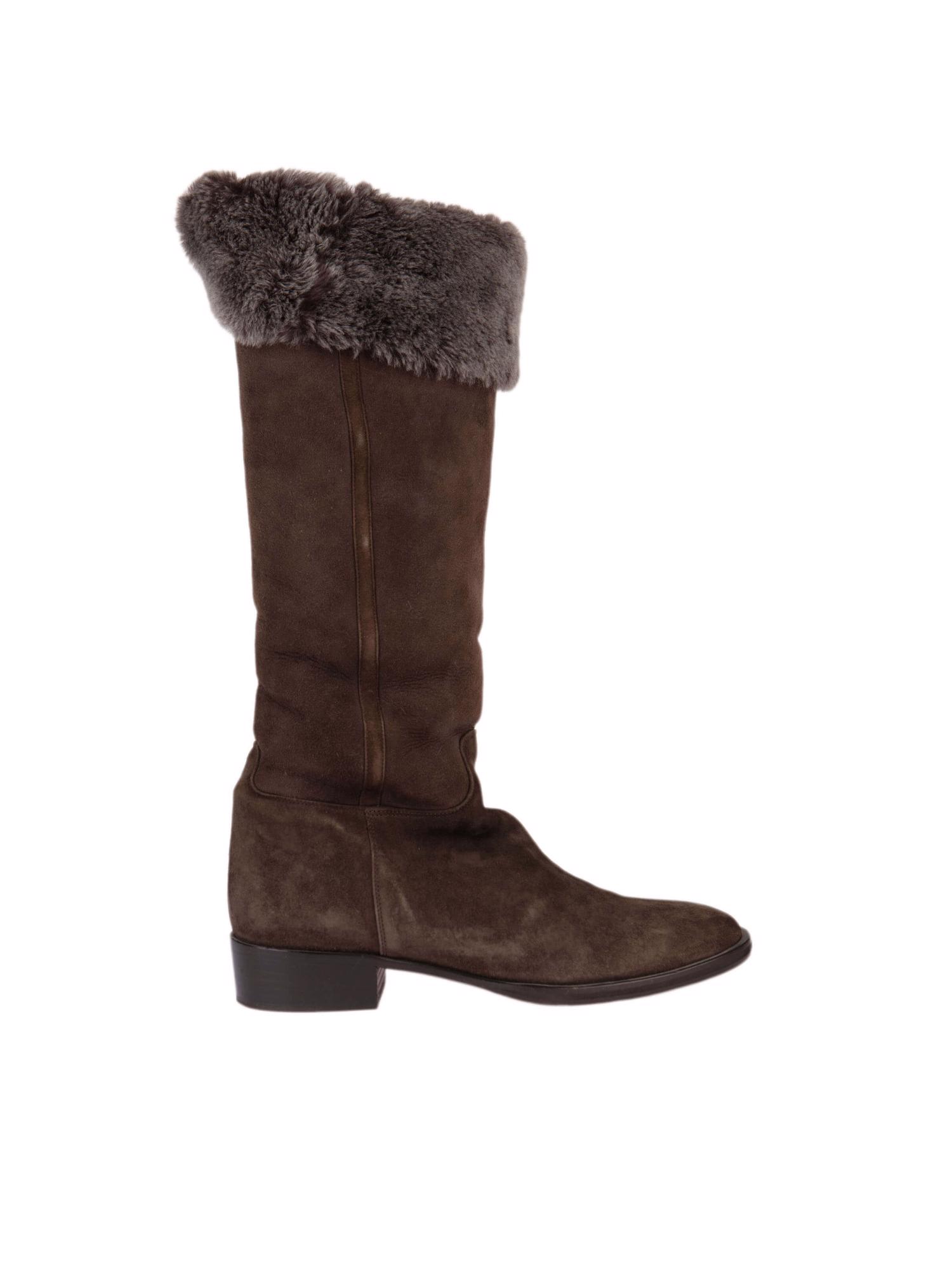 Bayan Kahve MAX MARA ÇİZME