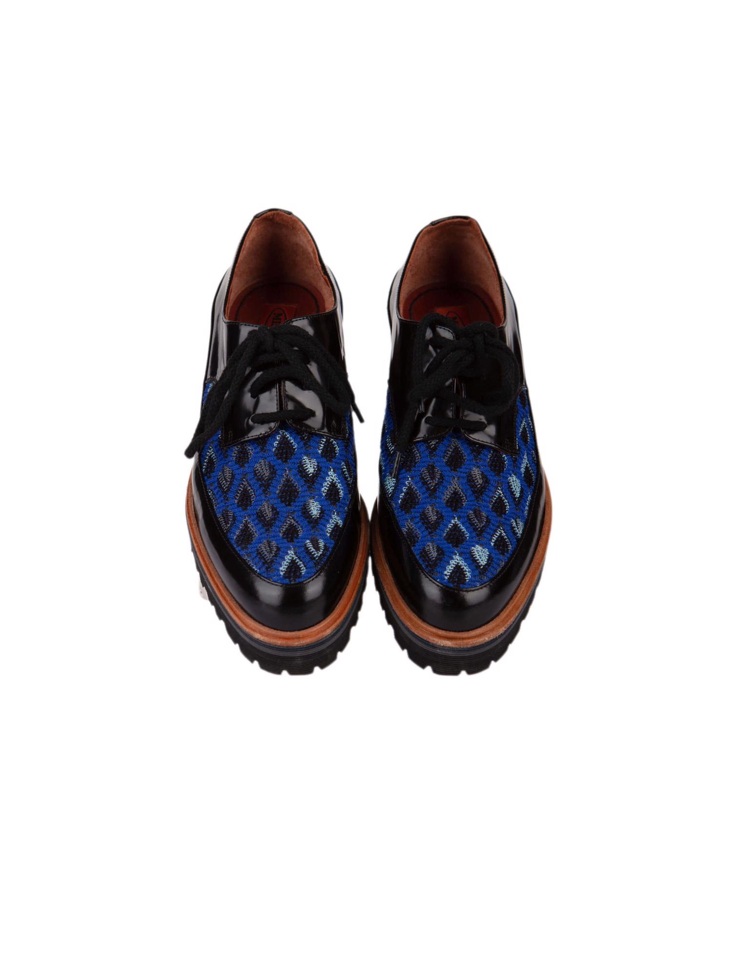 Bayan Siyah MISSONI OXFORD AYAKKABI