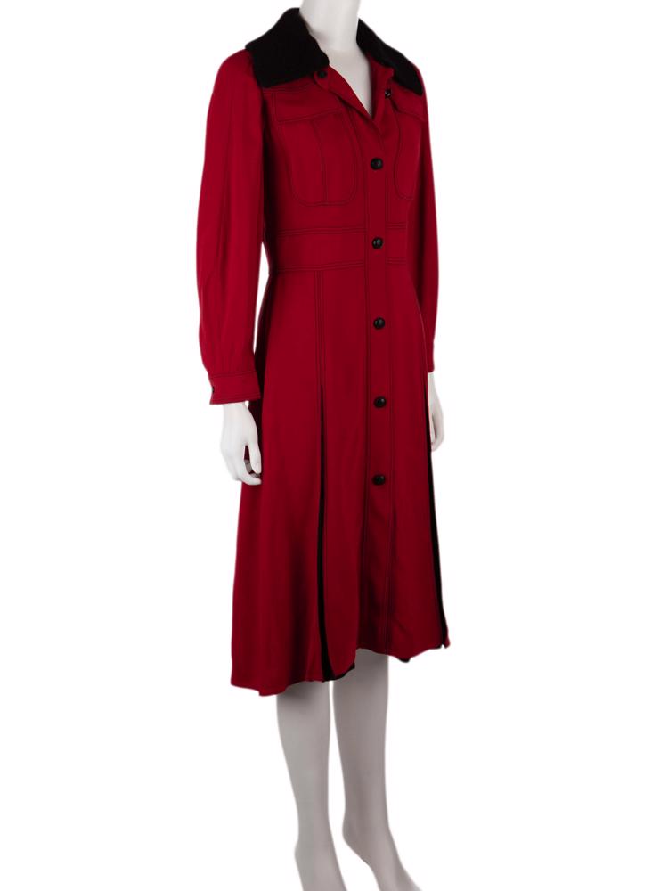 Bayan Kırmızı BURBERRY ELBİSE