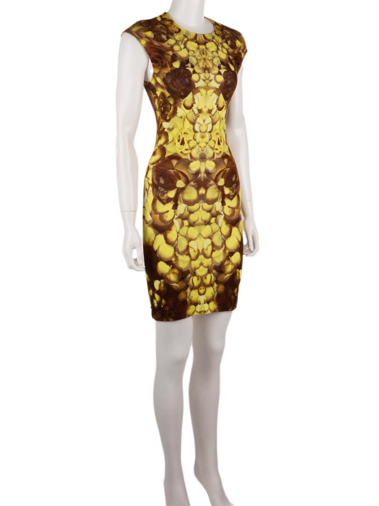 Bayan Sarı MCQ ALEXANDER MCQUEEN ELBİSE
