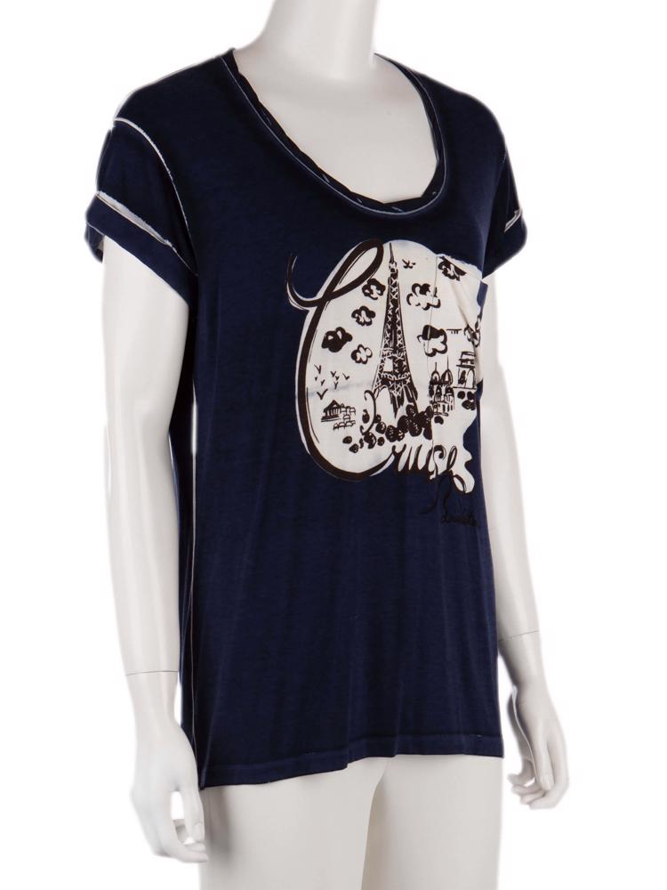 Bayan Lacivert LOUIS VUITTON T-SHIRT
