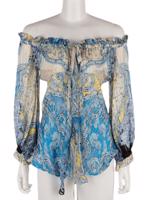 Bayan Mavi ROBERTO CAVALLI BLUZ