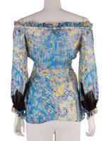 Bayan Mavi ROBERTO CAVALLI BLUZ