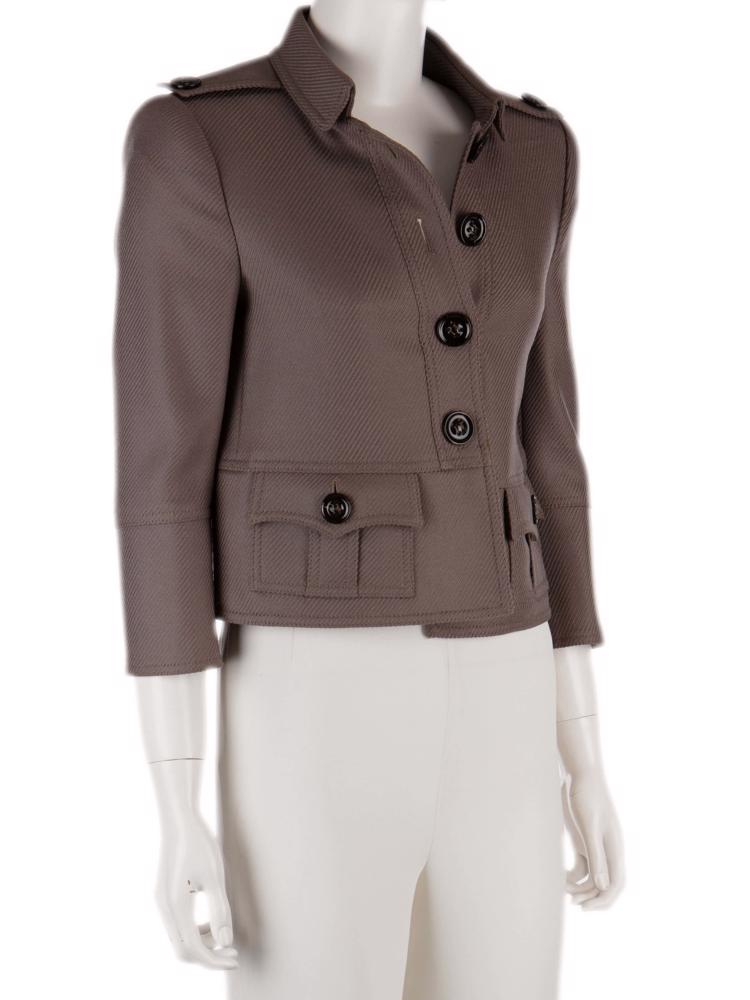 Bayan Gri BURBERRY CEKET