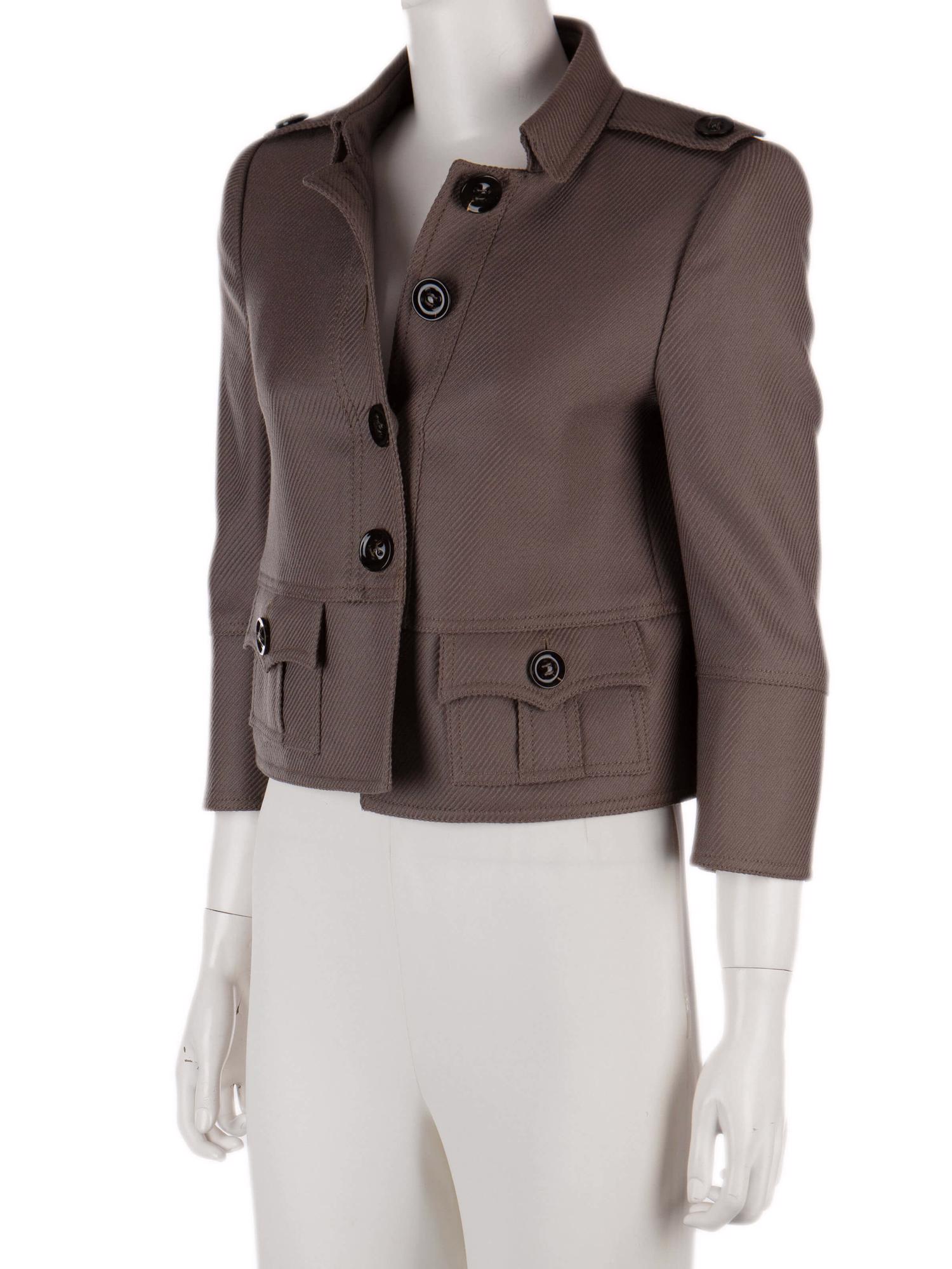 Bayan Gri BURBERRY CEKET