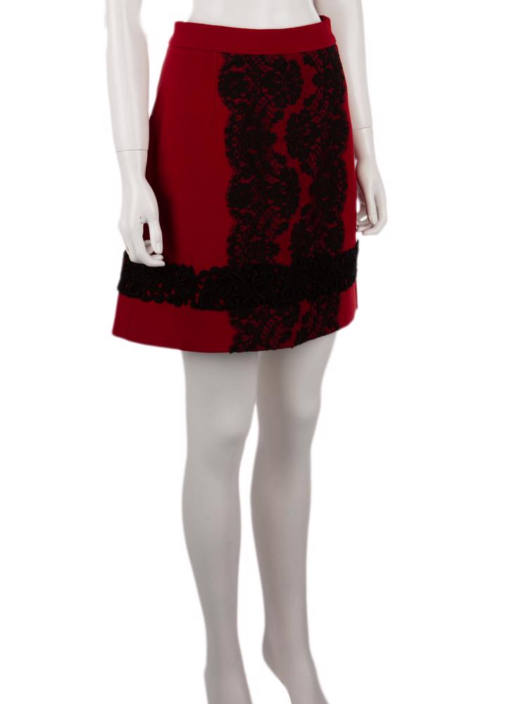 Bayan Kırmızı DOLCE&GABBANA ETEK