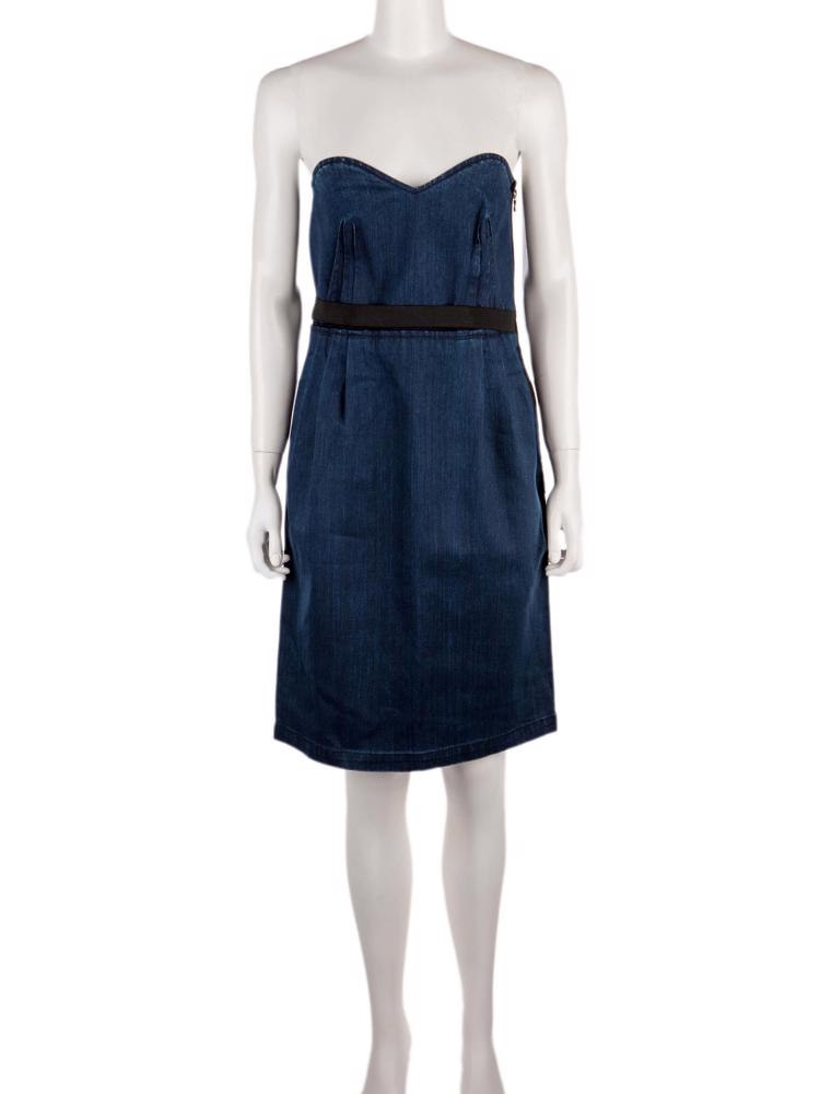 Bayan Lacivert LANVIN JEAN ELBİSE