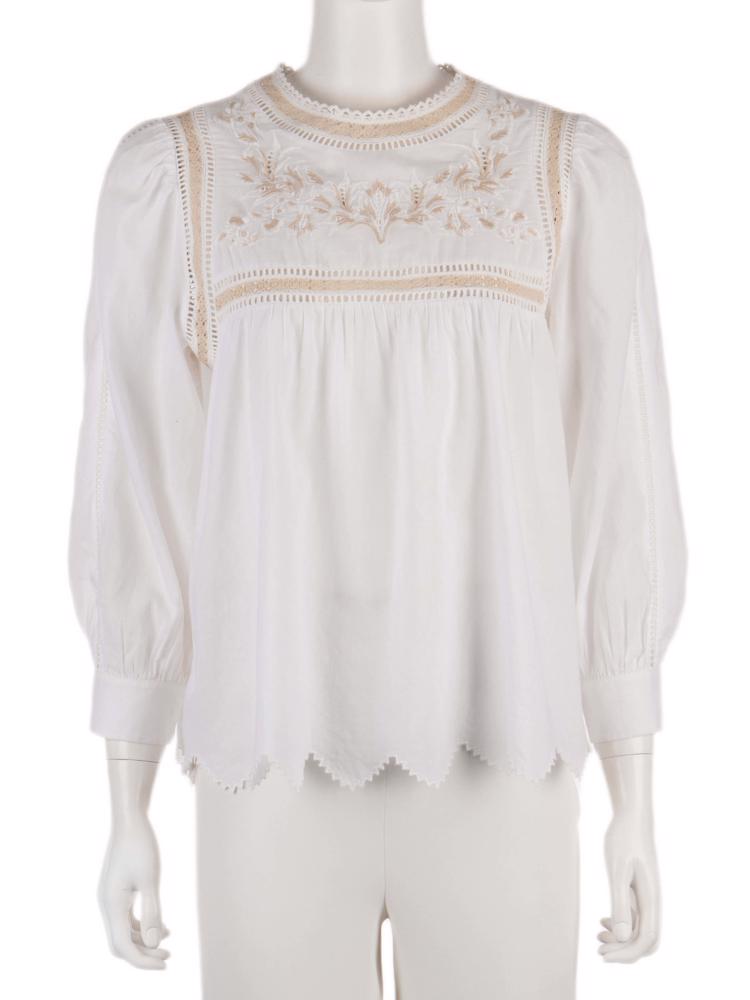 Bayan Beyaz ZADIG&VOLTAIRE BLUZ