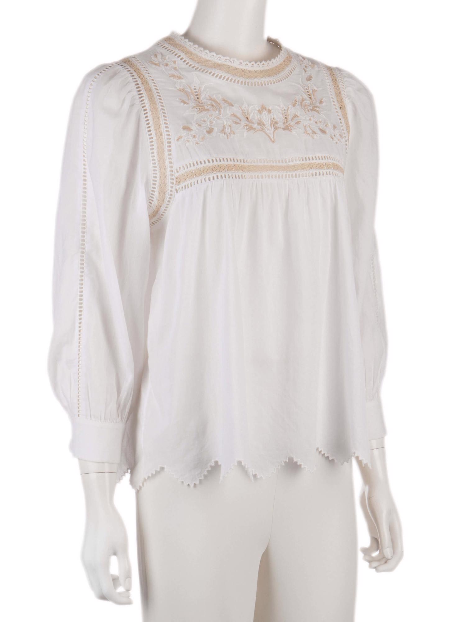 Bayan Beyaz ZADIG&VOLTAIRE BLUZ