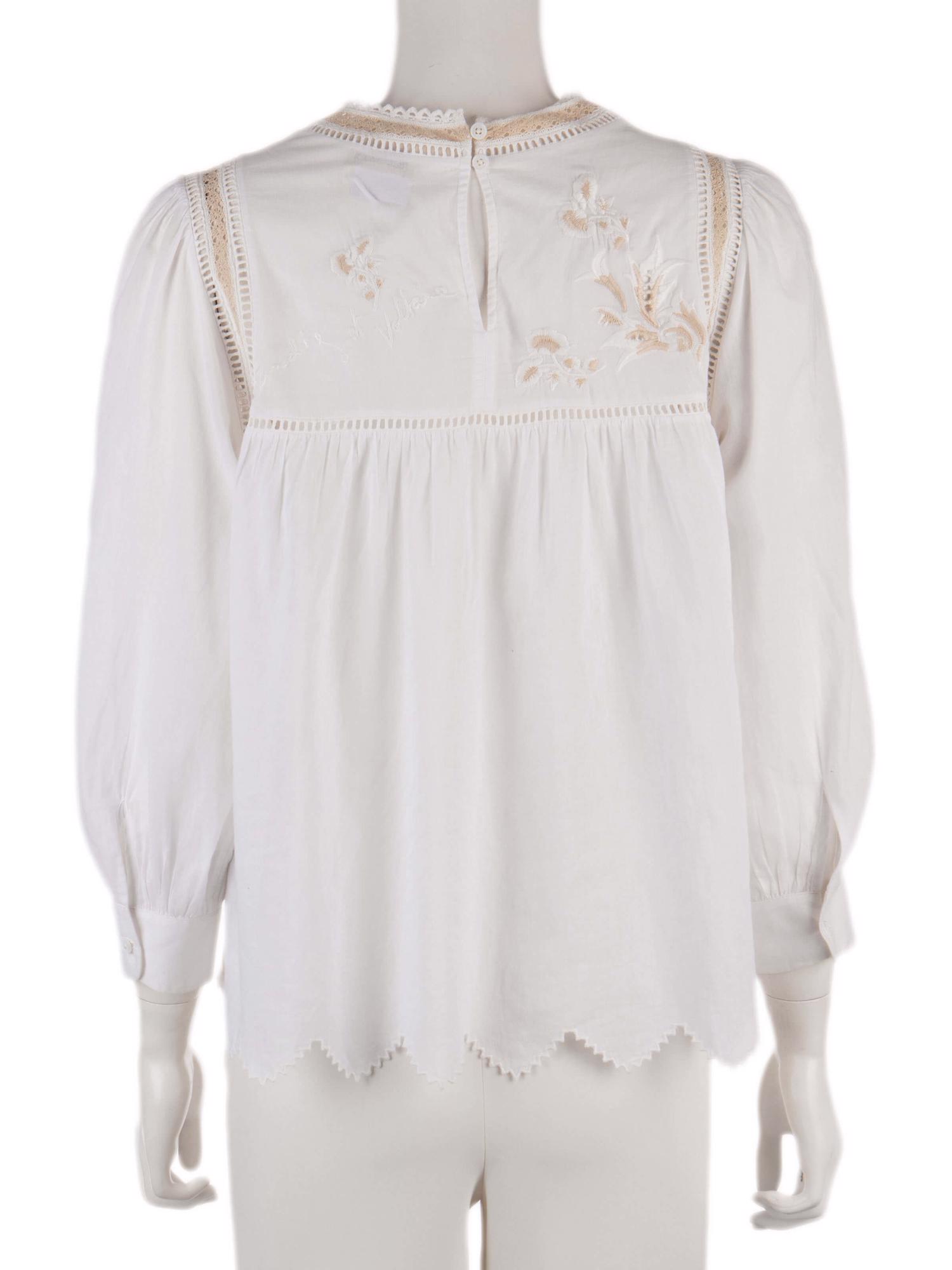 Bayan Beyaz ZADIG&VOLTAIRE BLUZ