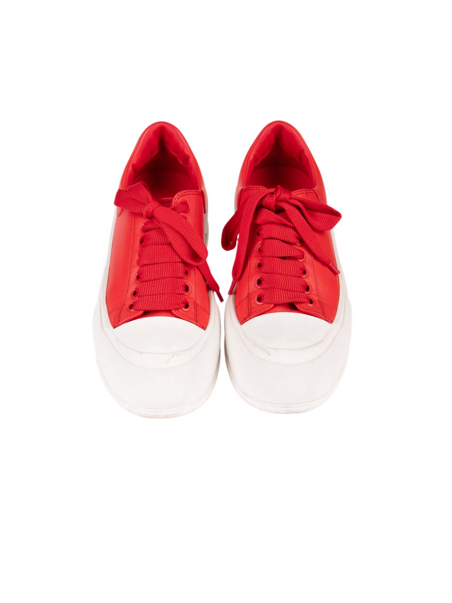 Bayan Kırmızı ALEXANDER MCQUEEN SNEAKER