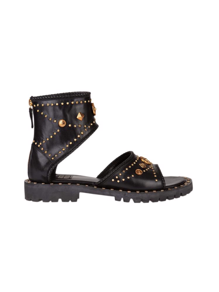 Bayan Siyah FAUSTO PUGLISI SANDALET