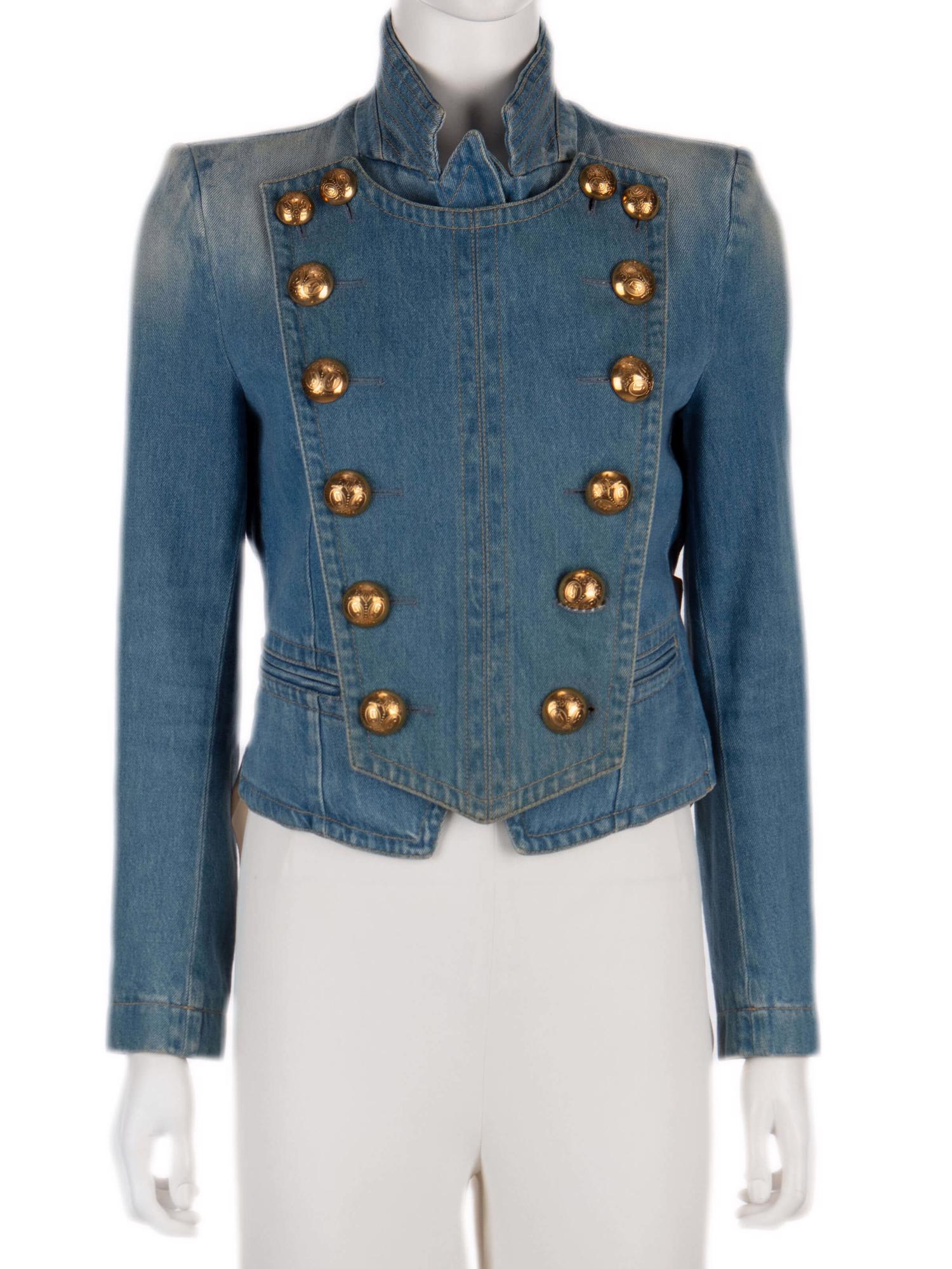 Bayan Mavi GUCCI JEAN CEKET