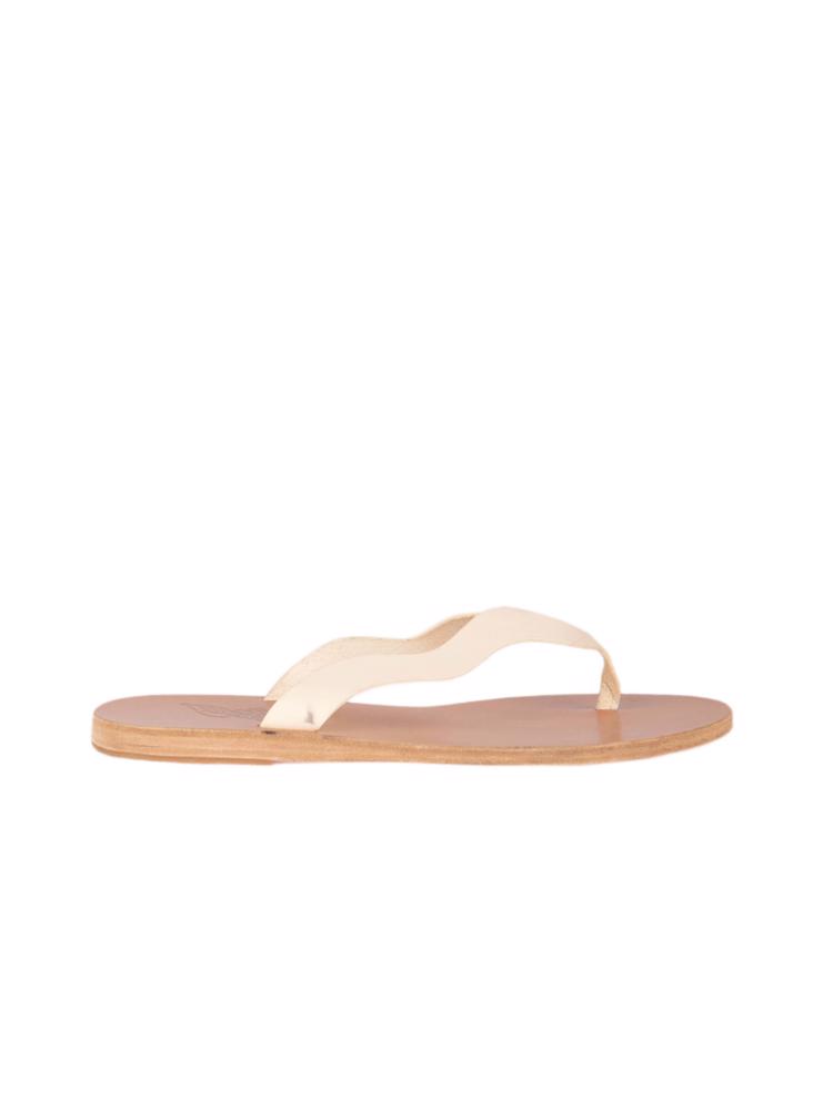 Bayan Krem ANCIENT GREEK SANDALS TERLİK