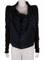 Bayan Lacivert RICK OWENS JEAN CEKET