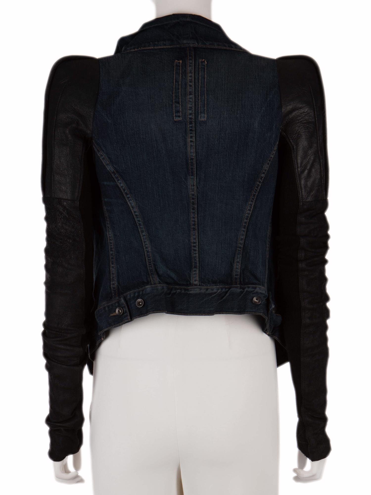 Bayan Lacivert RICK OWENS JEAN CEKET