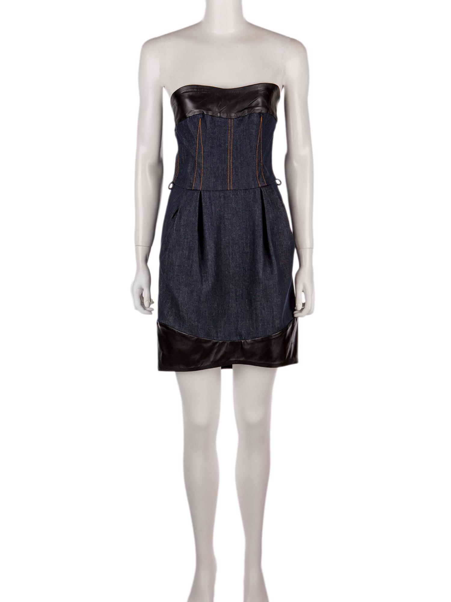 Bayan Lacivert DOLCE&GABBANA JEAN ELBİSE