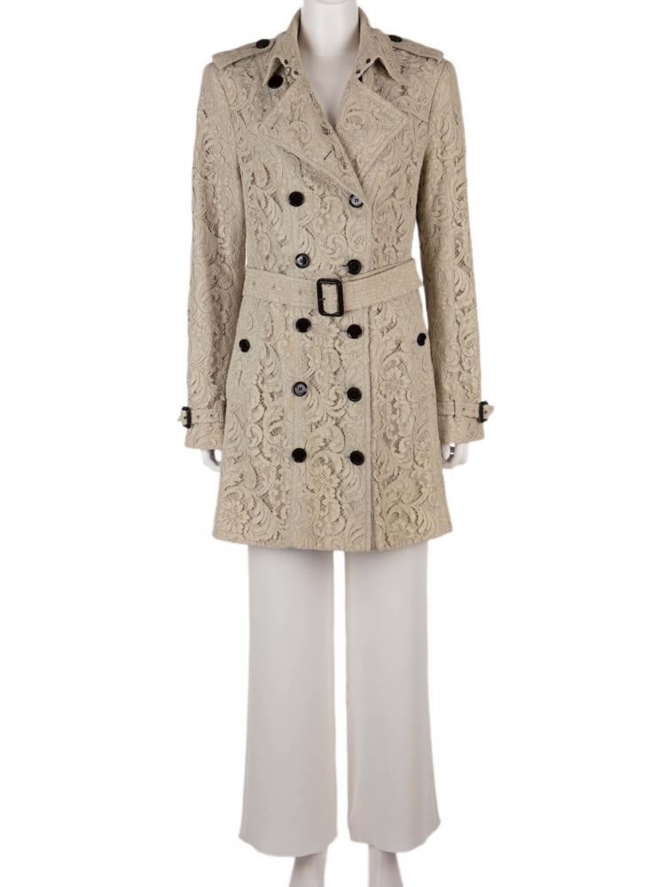 Bayan Krem BURBERRY PARDÖSÜ