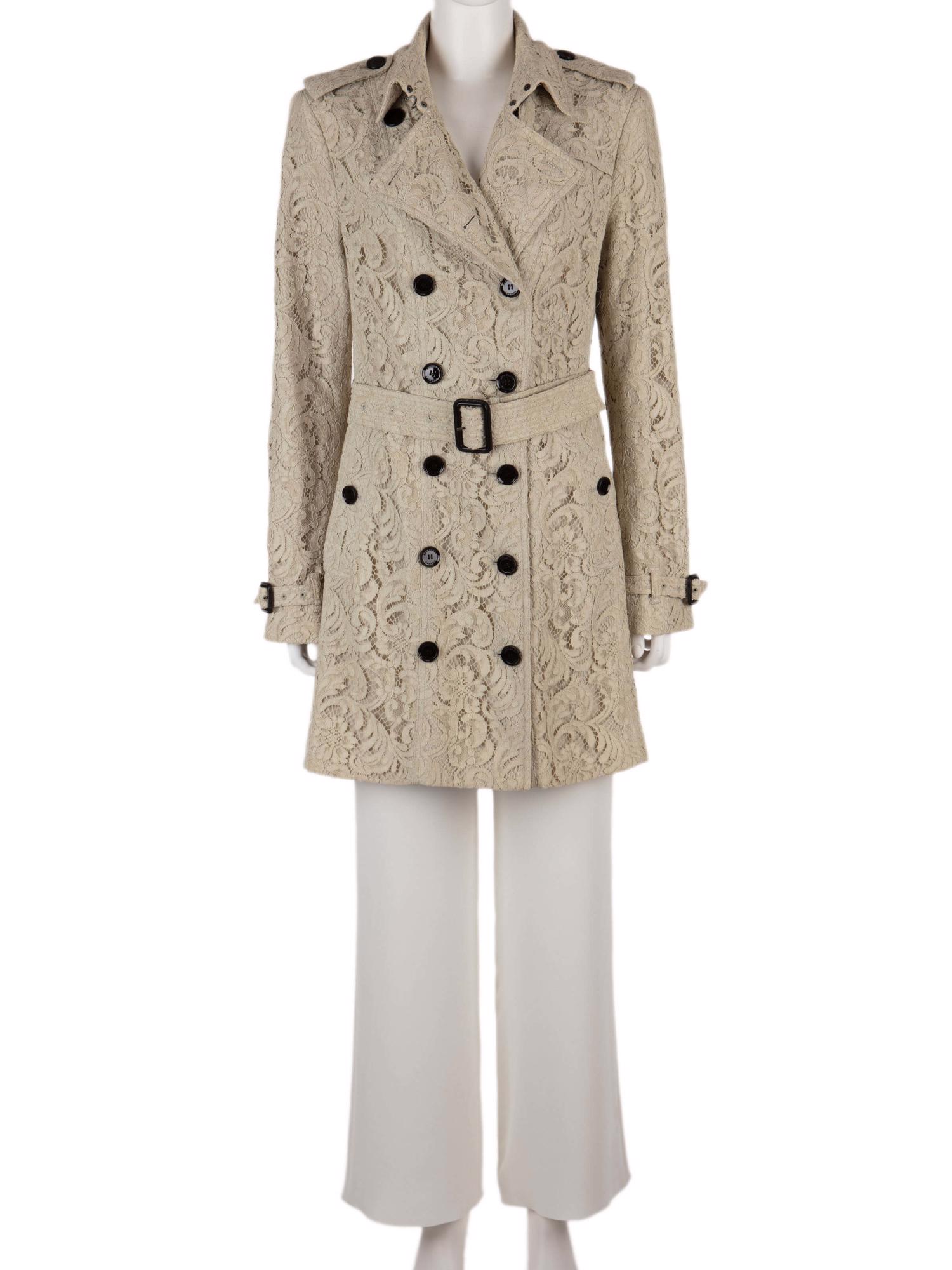 Bayan Krem BURBERRY PARDÖSÜ