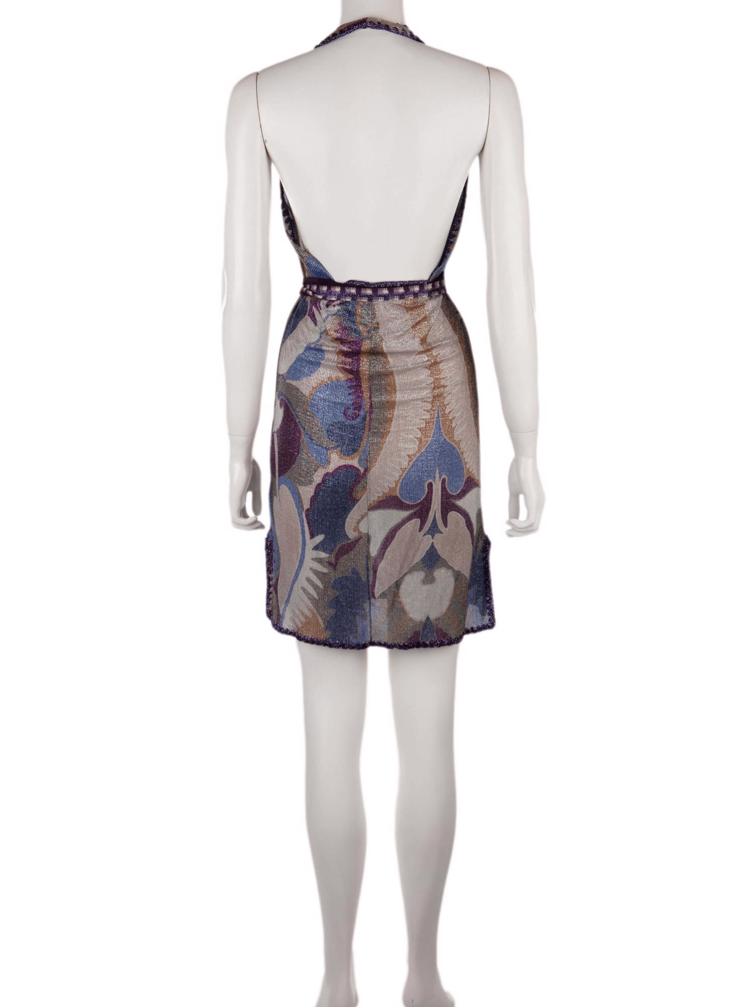 Bayan Mor MISSONI MARE ELBİSE