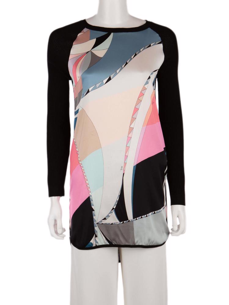 Bayan Siyah EMILIO PUCCI BLUZ