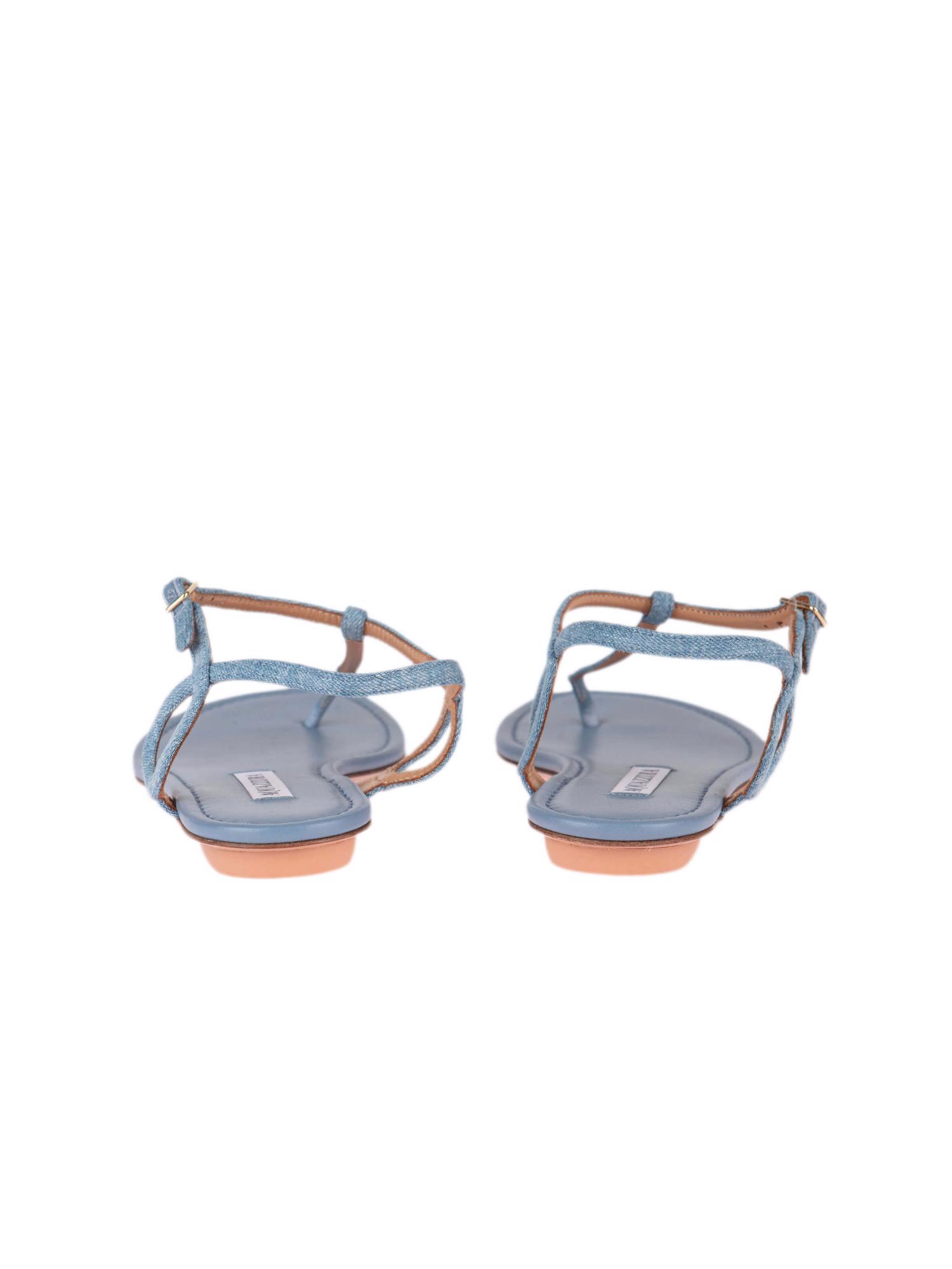Bayan Mavi AQUAZZURA SANDALET