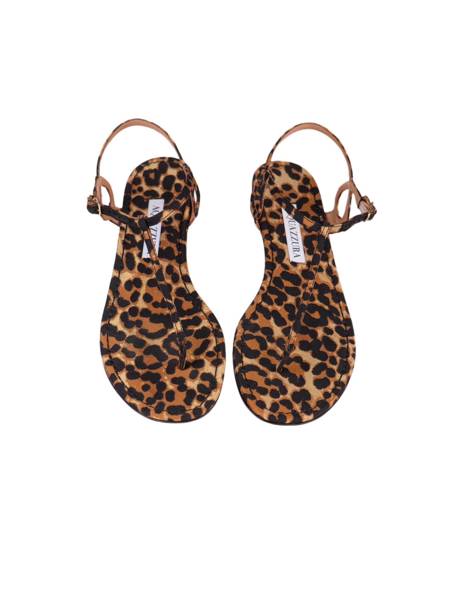 Bayan Kahve AQUAZZURA SANDALET