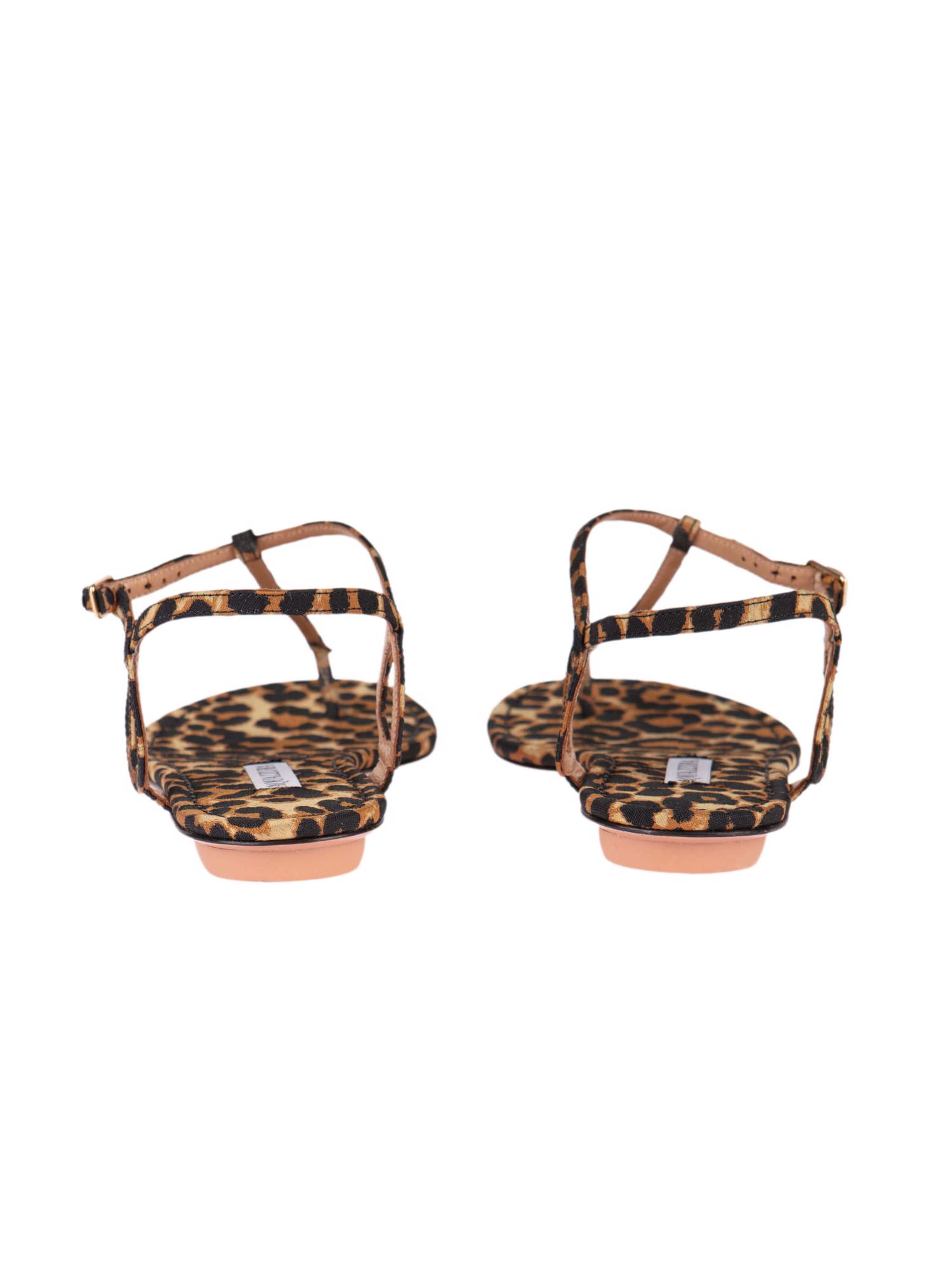 Bayan Kahve AQUAZZURA SANDALET