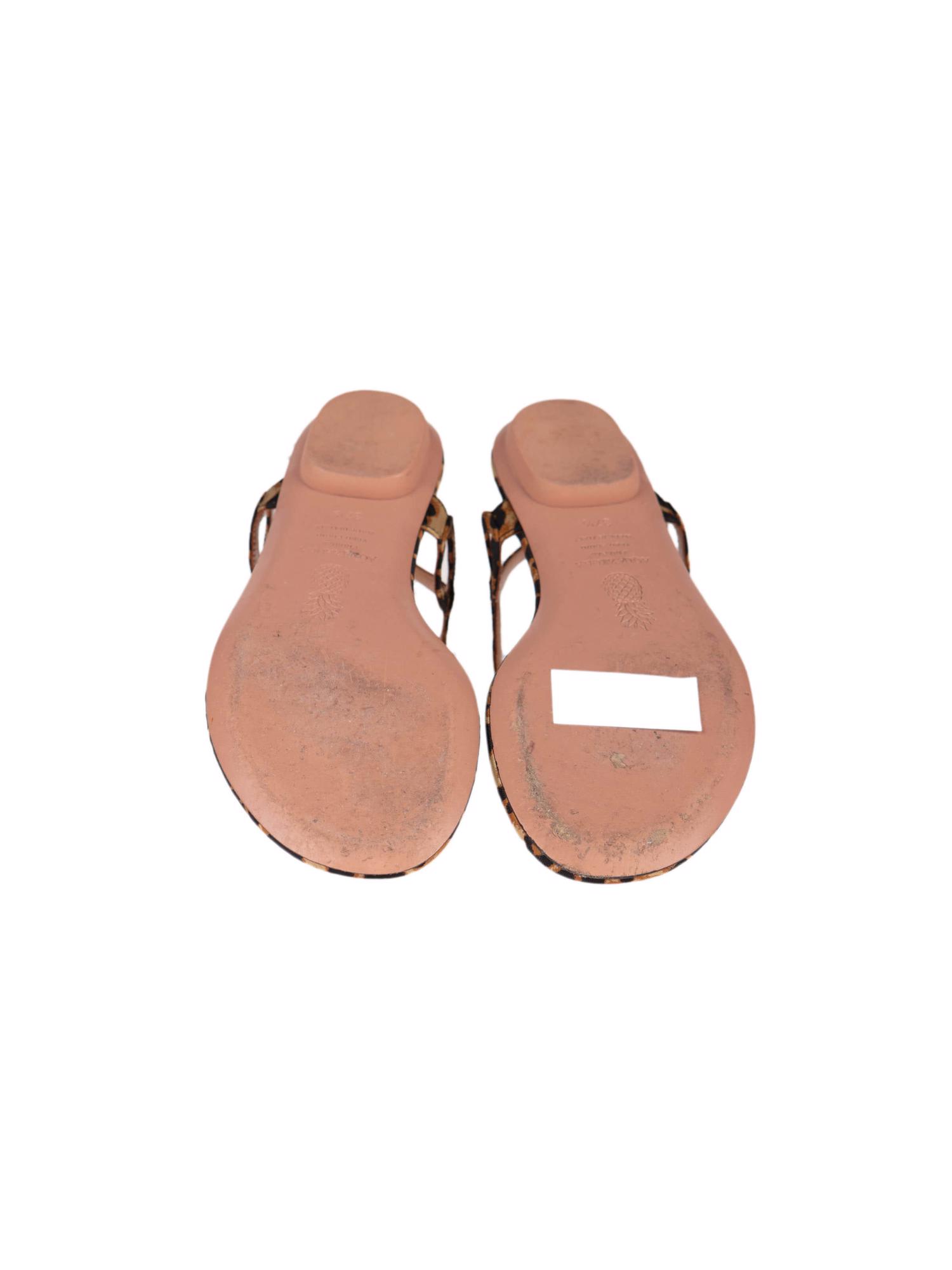 Bayan Kahve AQUAZZURA SANDALET