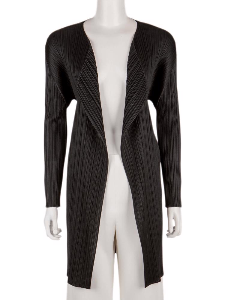 Bayan Siyah ISSEY MIYAKE PLEATS PLEASE CEKET
