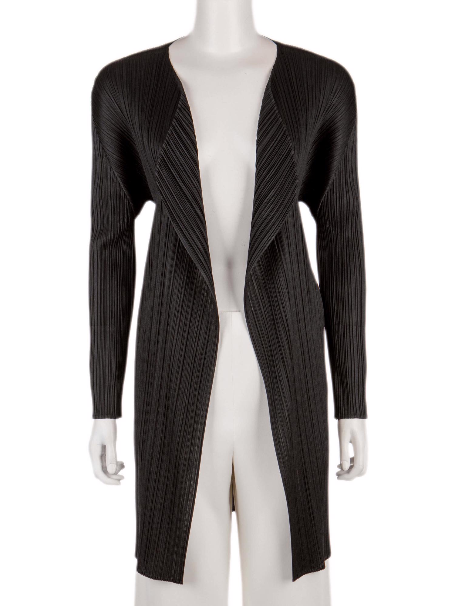 Bayan Siyah ISSEY MIYAKE PLEATS PLEASE CEKET