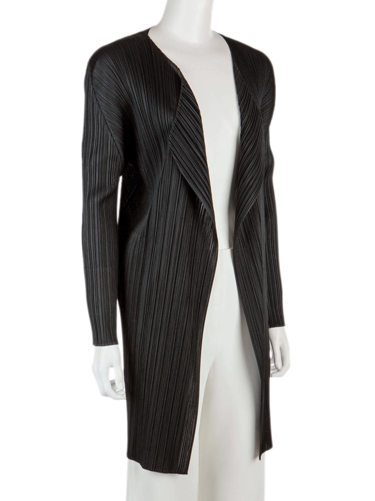 Bayan Siyah ISSEY MIYAKE PLEATS PLEASE CEKET