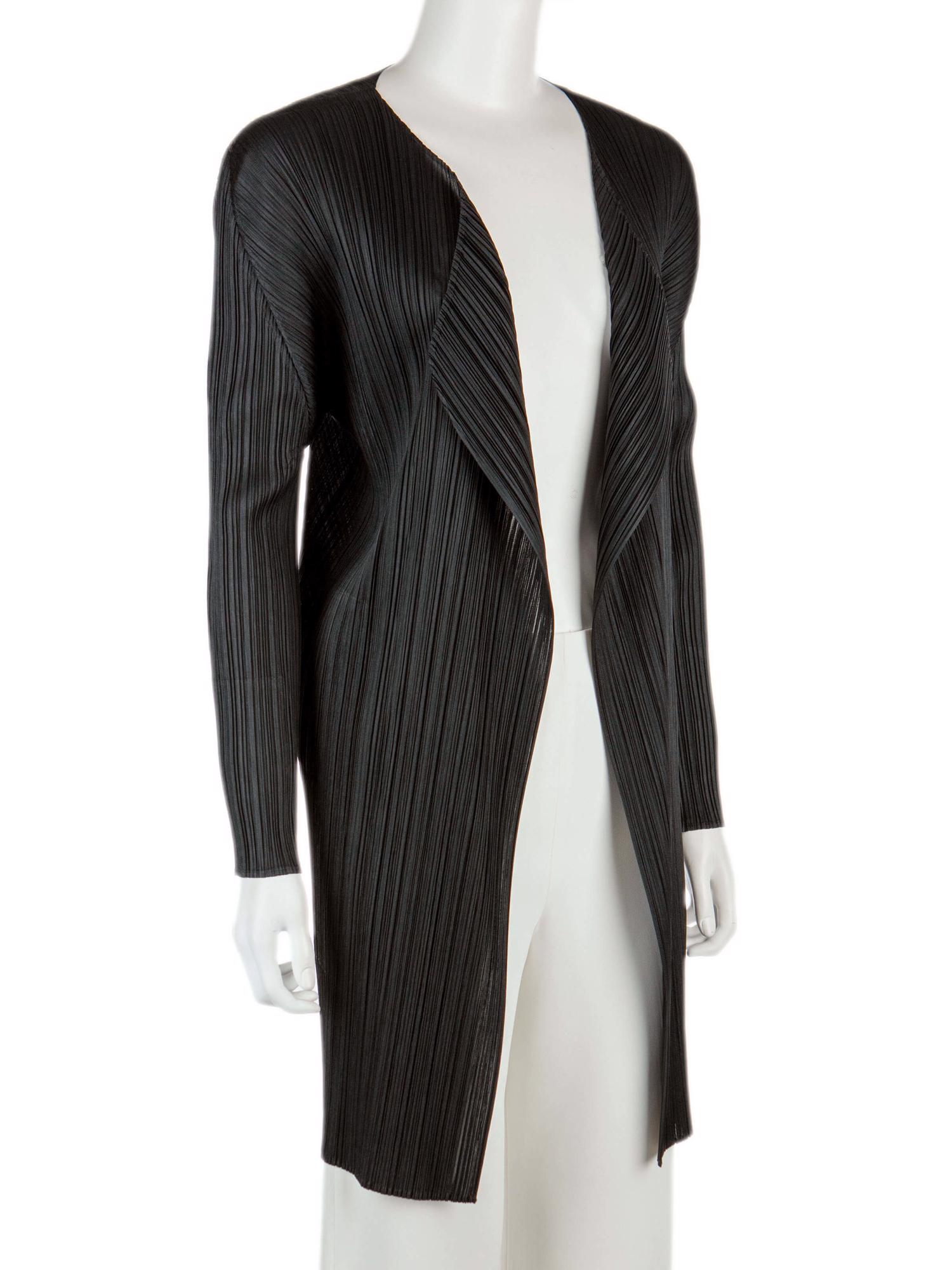 Bayan Siyah ISSEY MIYAKE PLEATS PLEASE CEKET