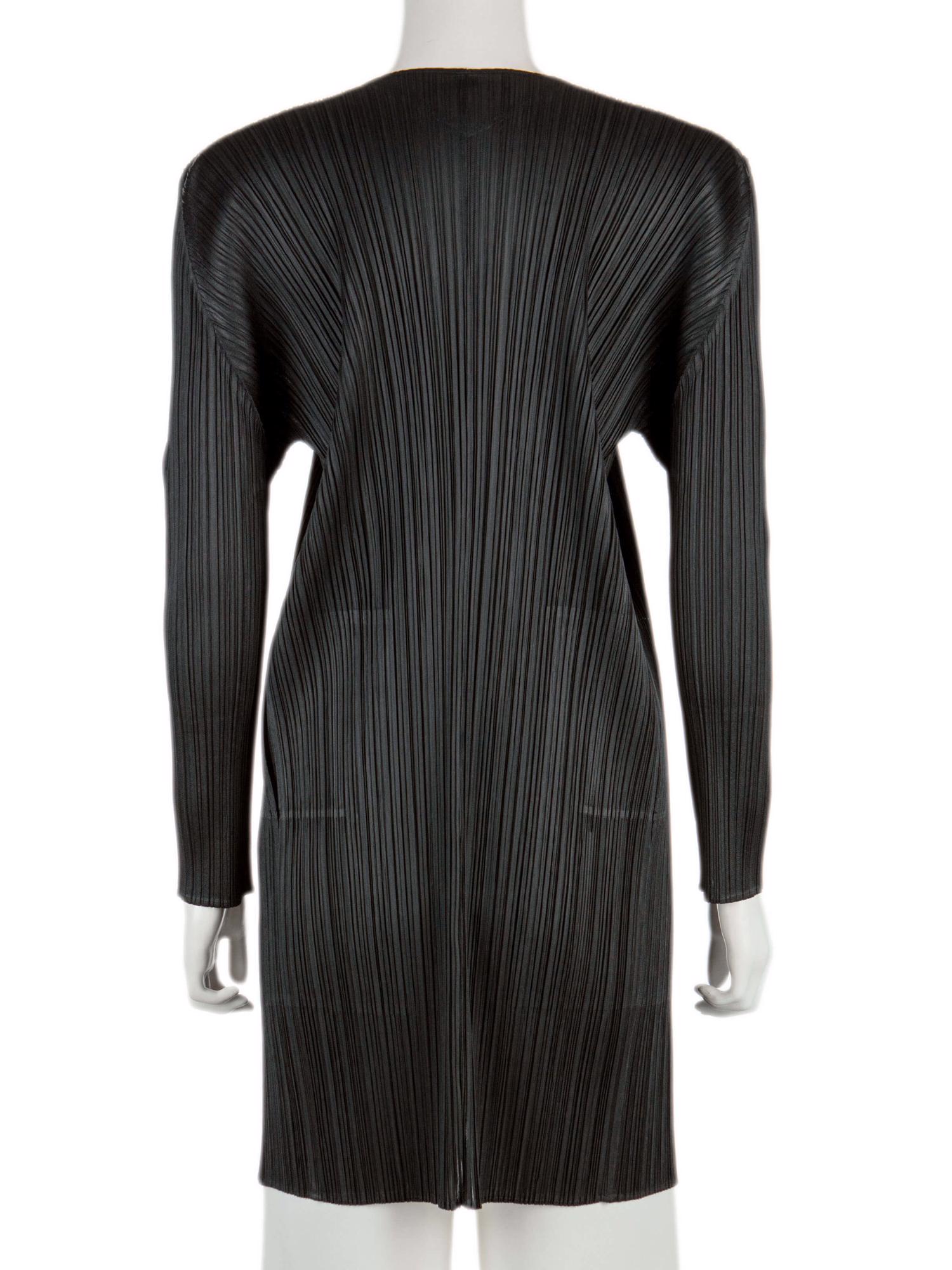 Bayan Siyah ISSEY MIYAKE PLEATS PLEASE CEKET