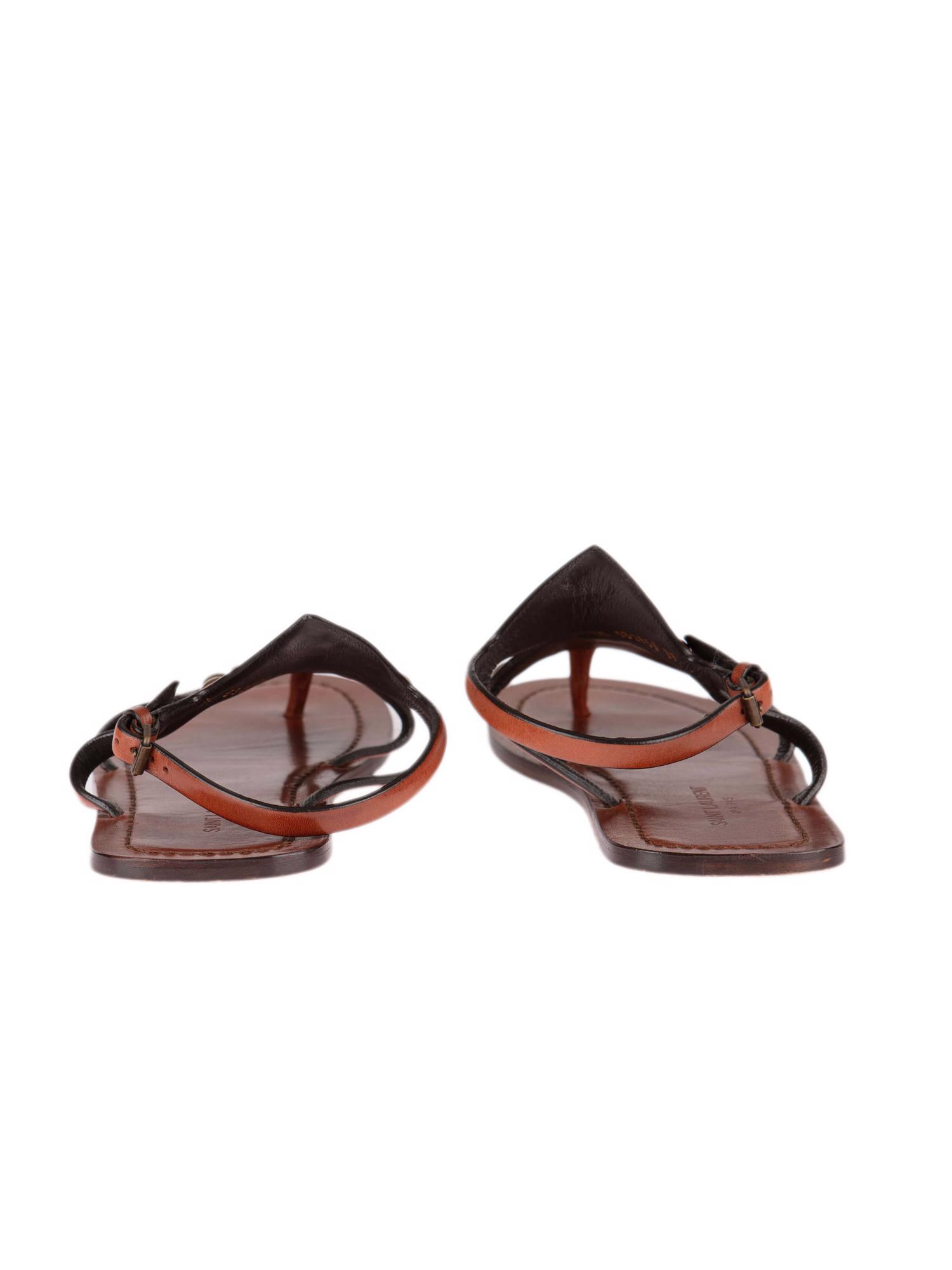 Bayan Kahve YVES SAINT LAURENT SANDALET
