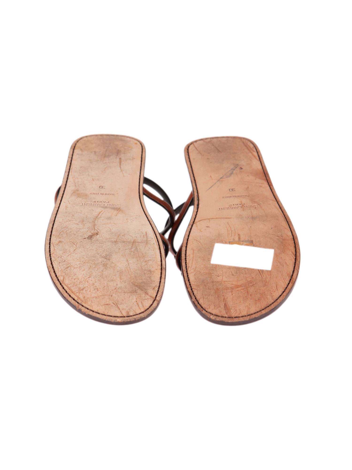 Bayan Kahve YVES SAINT LAURENT SANDALET