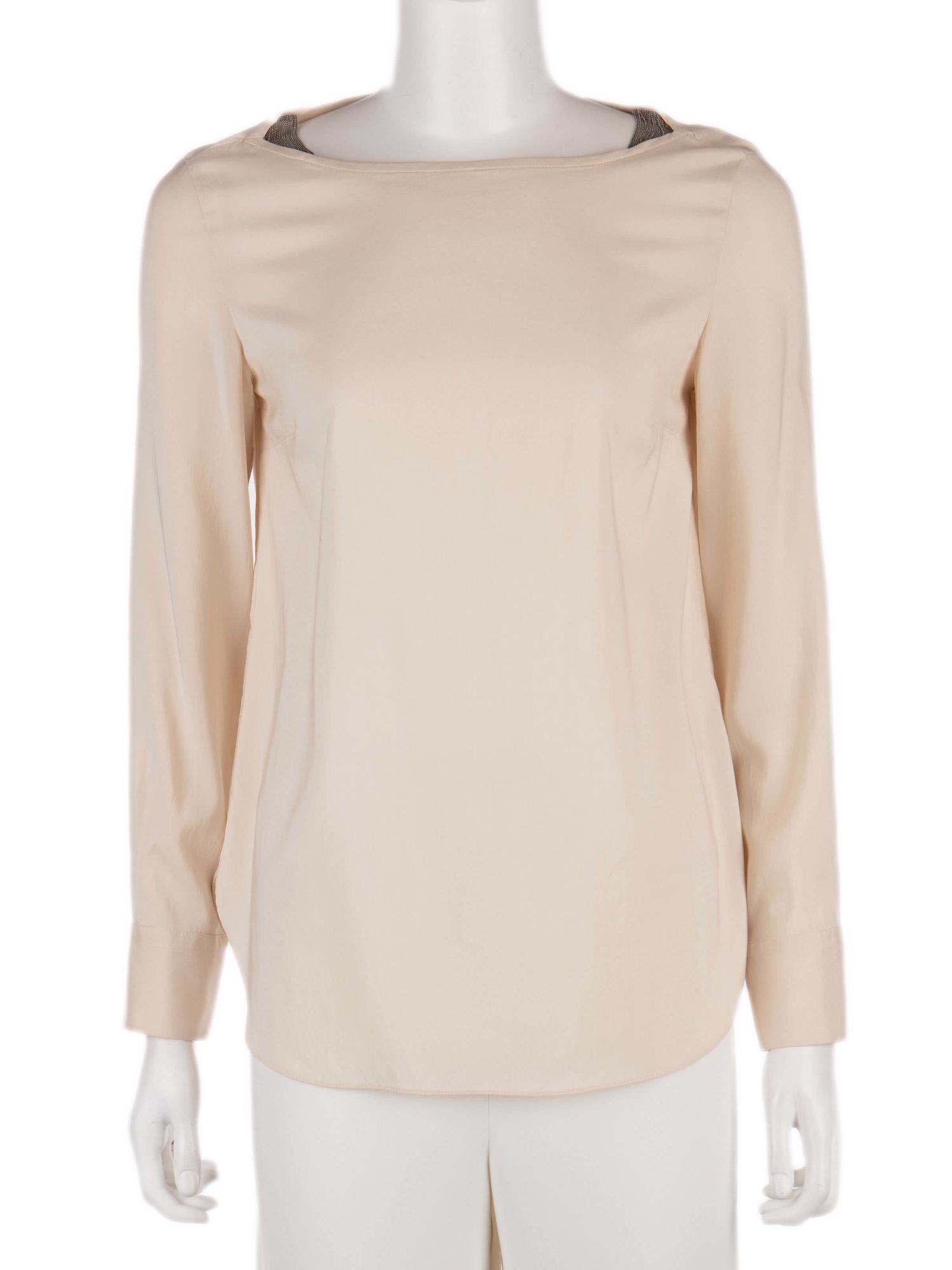 Bayan Krem BRUNELLO CUCINELLI BLUZ
