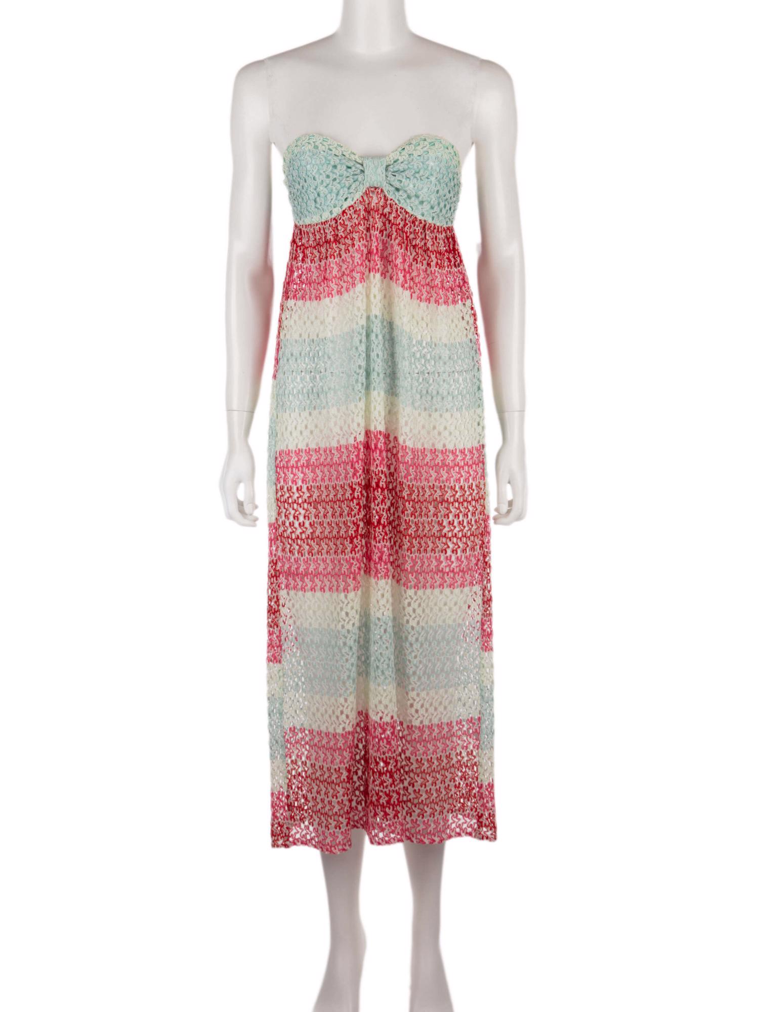 Bayan Mavi MISSONI MARE ELBİSE