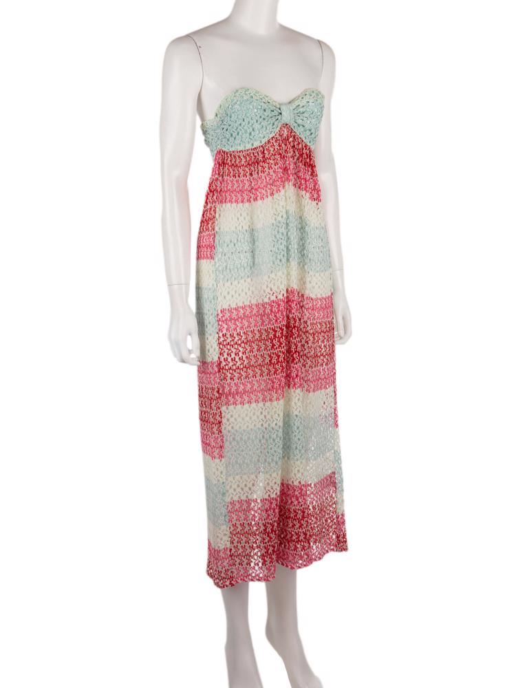 Bayan Mavi MISSONI MARE ELBİSE