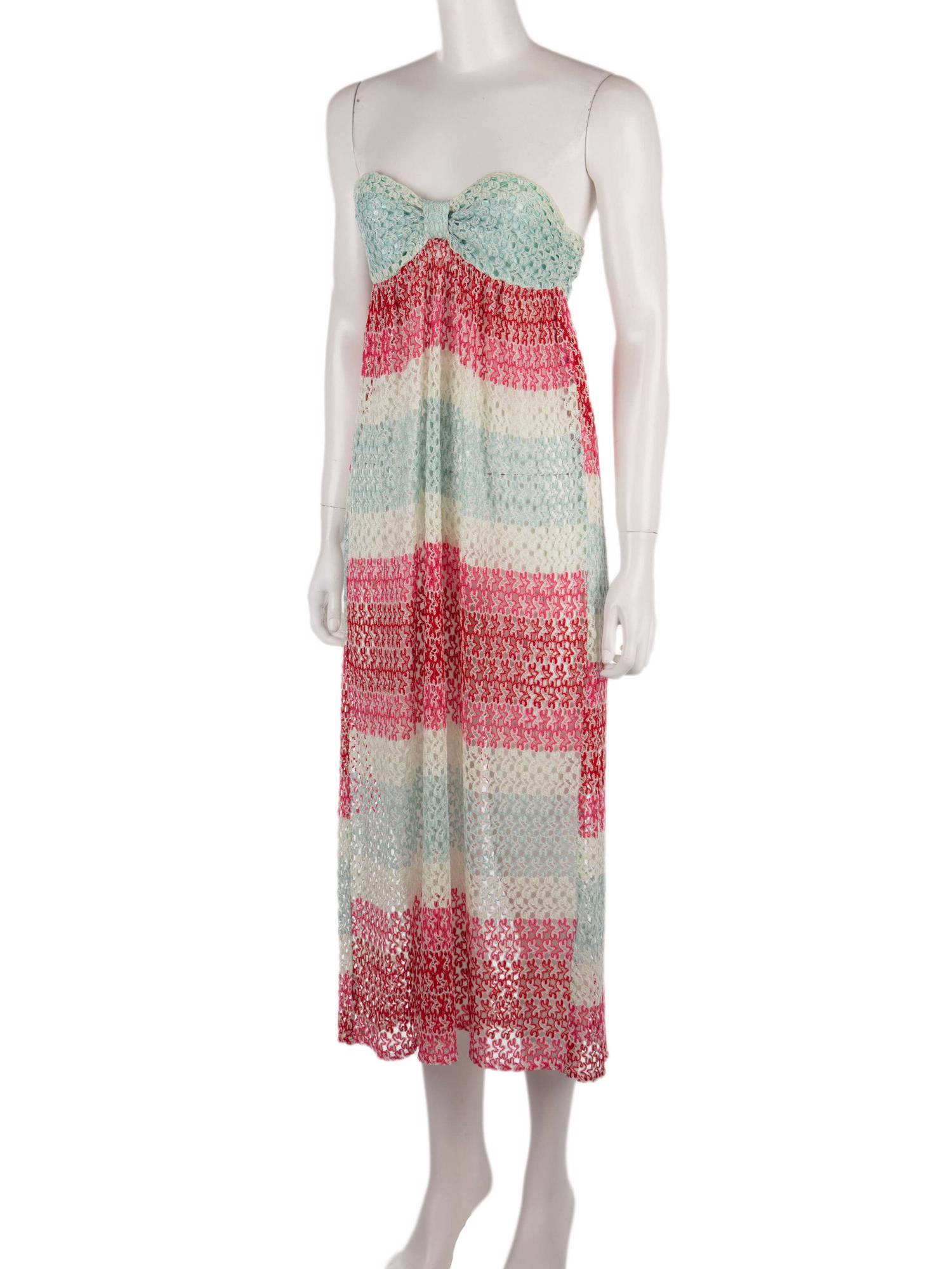 Bayan Mavi MISSONI MARE ELBİSE