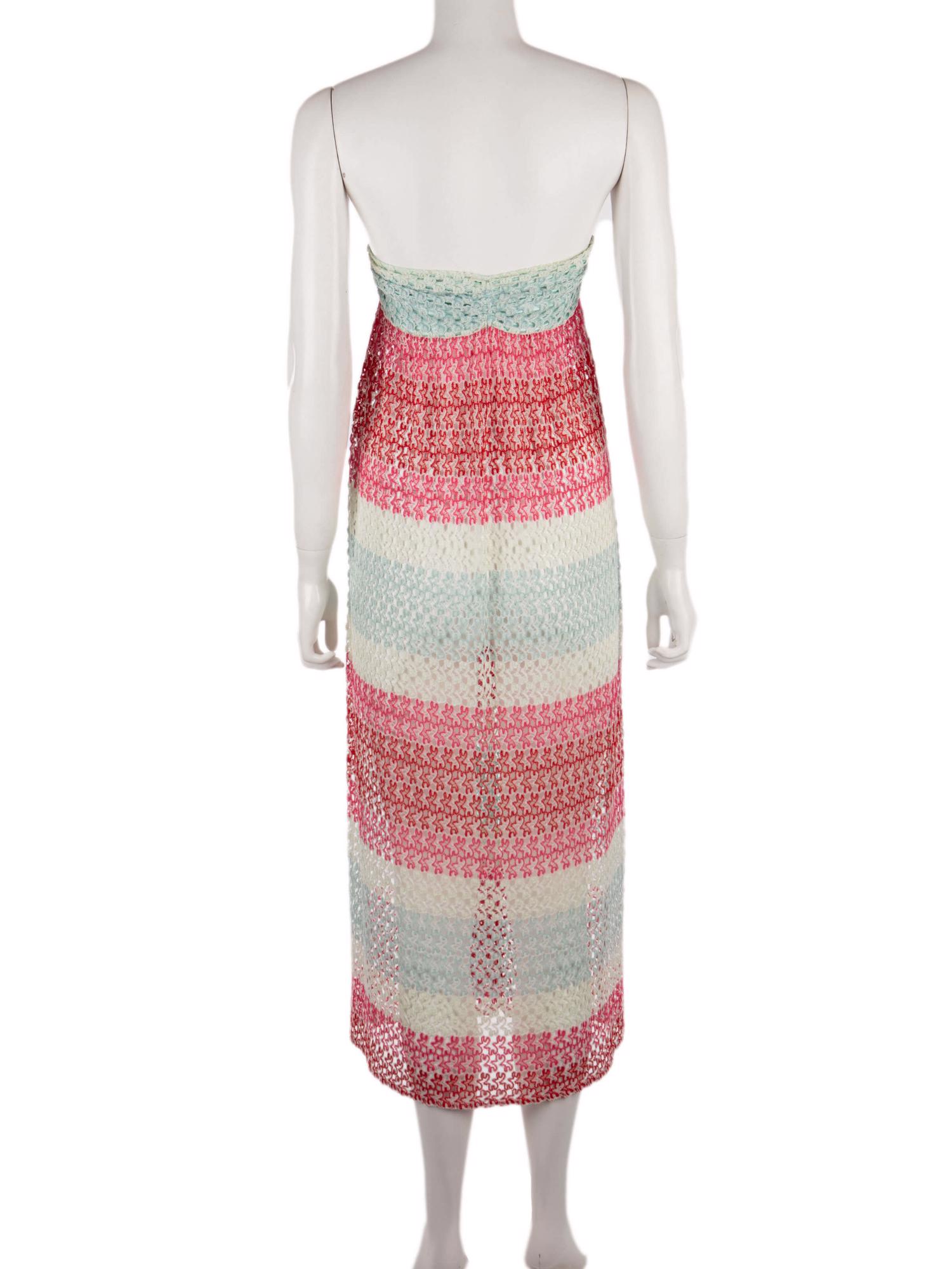 Bayan Mavi MISSONI MARE ELBİSE