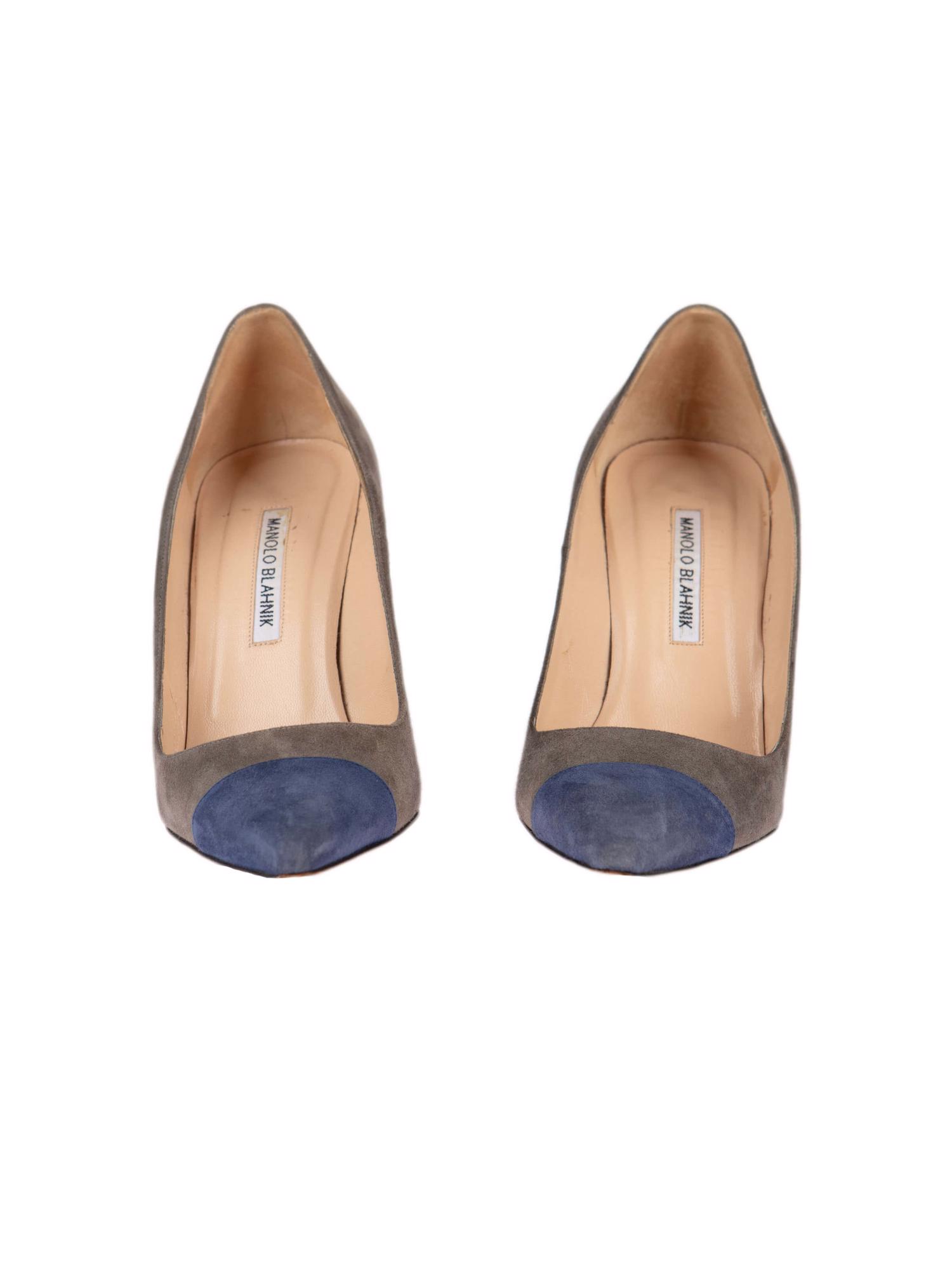 Bayan Gri MANOLO BLAHNIK AYAKKABI