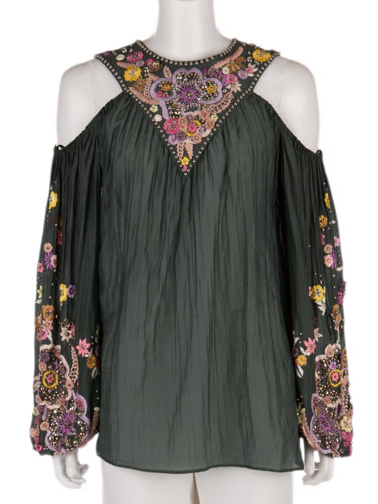Bayan Yeşil EMILIO PUCCI BLUZ