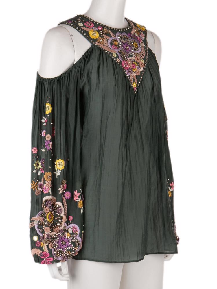 Bayan Yeşil EMILIO PUCCI BLUZ