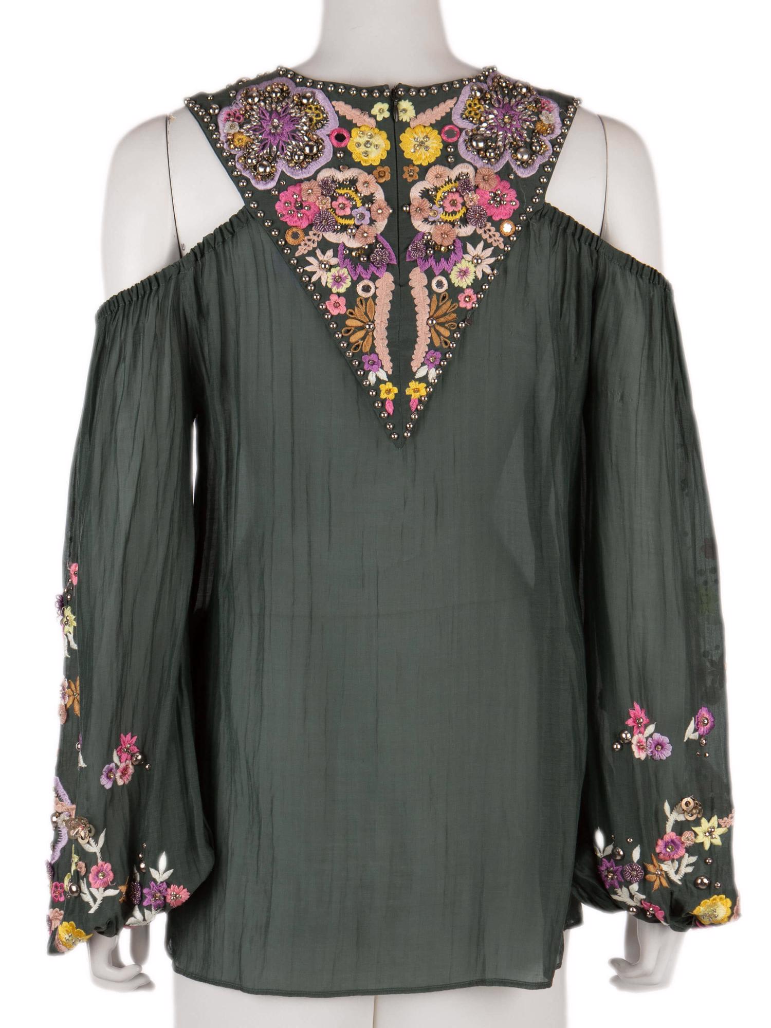 Bayan Yeşil EMILIO PUCCI BLUZ